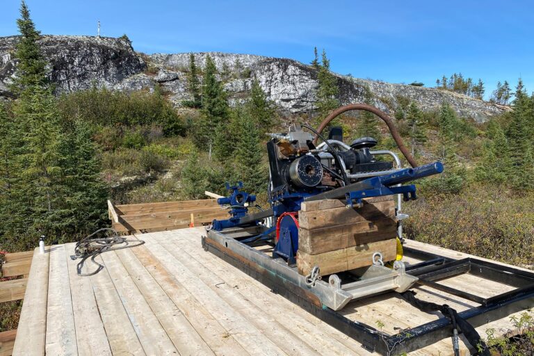 Drill Platform Set Up 2