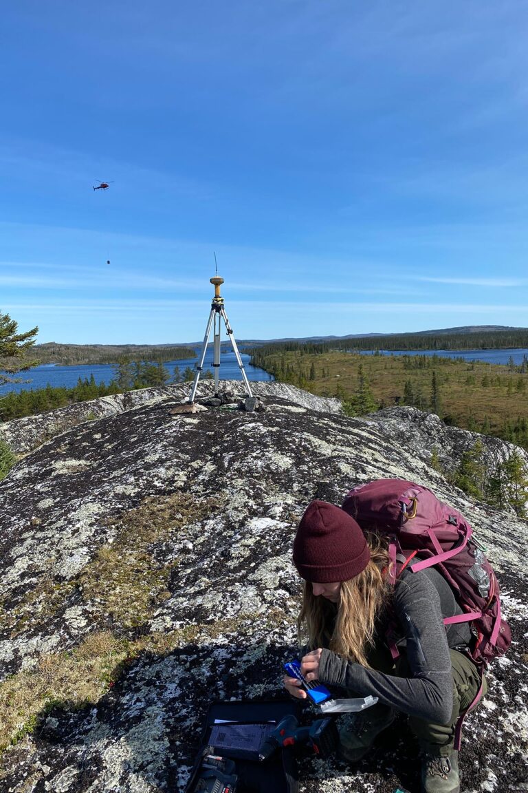 Pegmatite Outcrop At Corvette Project